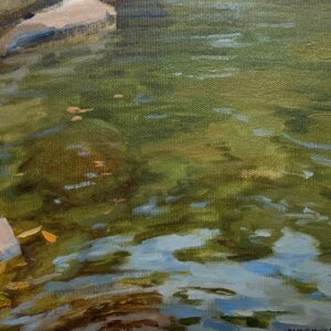 Água transparente 20x25cm